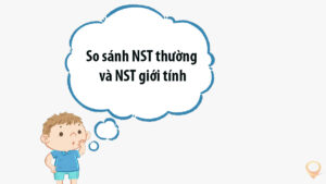 So sánh NST thường với NST giới tính.